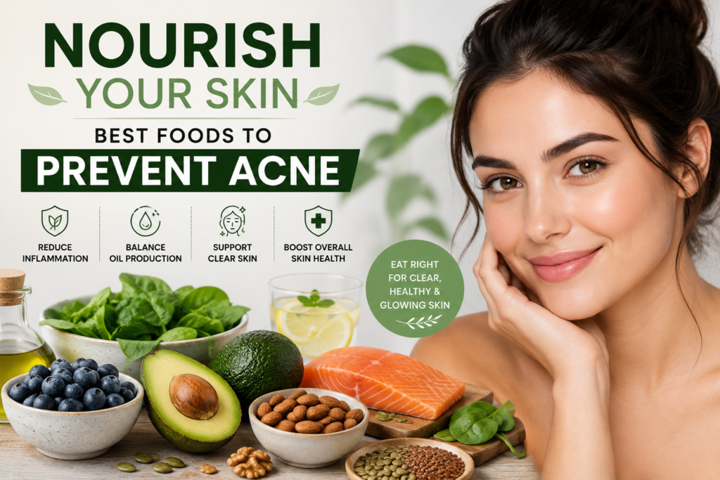 Nourish Your Skin: Best foods to prevent Acne