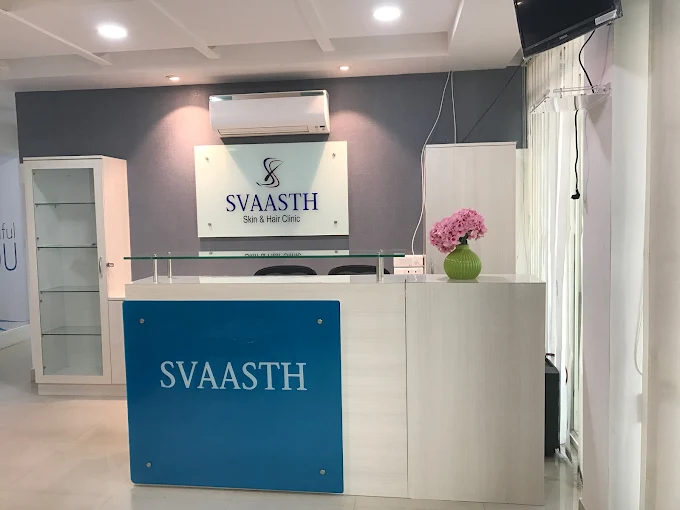 svaasth clinic reception area